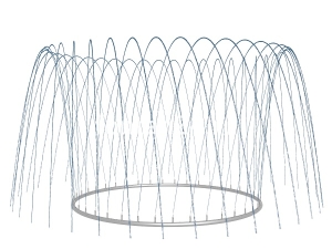 Кольцо насадок Ø=4 м, 56 шт x 6 мм