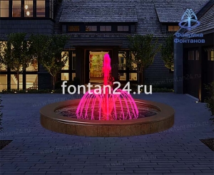 Уличный фонтан "Вулкан средний" ø=3 м Уличный фонтан "Вулкан средний" ø=3 м
