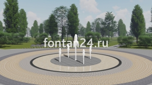 Уличный фонтан "Аллегро" ø=3 м Уличный фонтан "Аллегро" ø=3 м