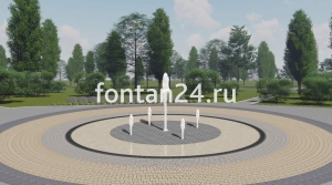 Фонтан для парка "Ария" ø=3 м