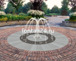 Пешеходный фонтанный комплект "Талисман" ø=3 м