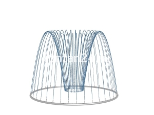 Кольцо насадок Ø=1 м, 12 шт x 7 мм