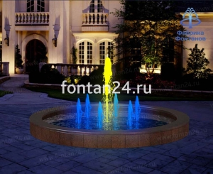 Уличный фонтан "Пенный средний" ø=4 м Уличный фонтан "Пенный средний" ø=4 м