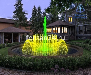 Уличный фонтан "Корона" ø=7,5 м Уличный фонтан "Корона" ø=7,5 м