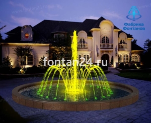 Фонтан для парка "Цветок" ø=6 м