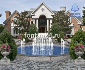 Уличный фонтан "Маркиза" ø=8 м Уличный фонтан "Маркиза" ø=8 м