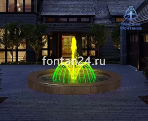 Уличный фонтан "Вулкан средний" ø=3 м Уличный фонтан "Вулкан средний" ø=3 м