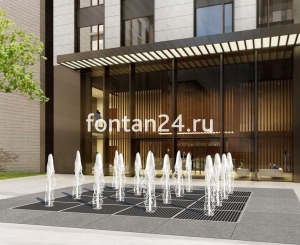 Уличный фонтан "Кубик-Рубик средний" 4x4 м Уличный фонтан "Кубик-Рубик средний" 4x4 м