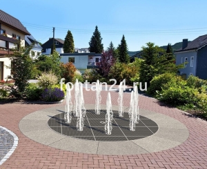 Уличный фонтан "Колесо Фортуны плюс" ø=4 м Уличный фонтан "Колесо Фортуны плюс" ø=4 м