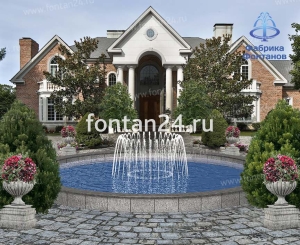 Уличный фонтан "Маркиза" ø=8 м Уличный фонтан "Маркиза" ø=8 м