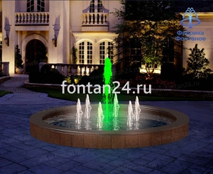 Фонтан для города "Пенный средний" ø=4 м