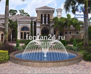 Фонтан для парка "Мелодия большая" ø=6 м