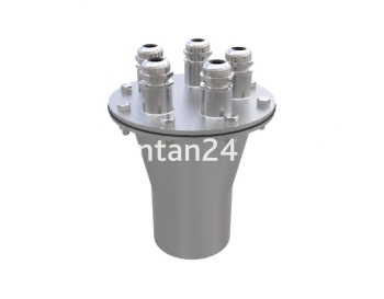 Подводный кабельный ввод 5х(14-9мм), 2 1/2”ВР, нерж.сталь